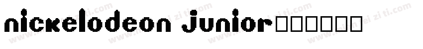Nickelodeon Junior字体转换